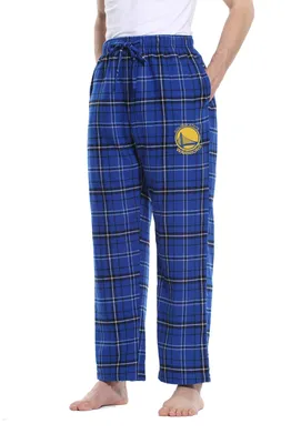 Concepts Sport Men's Golden State Warriors Ultimate Plaid Flannel  Pajama Pants