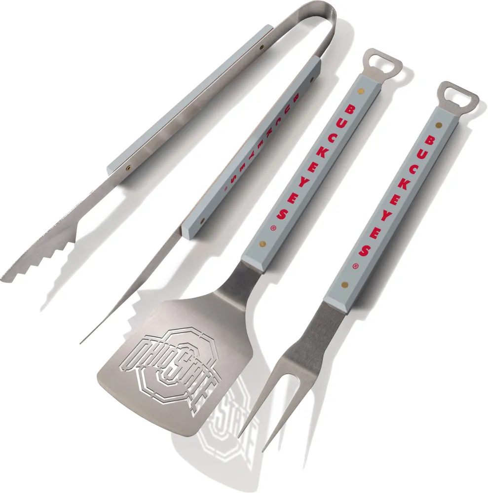 You the Fan Ohio State Buckeyes Spirit Series 3-Piece BBQ Set