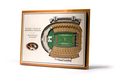 You the Fan Missouri Tigers 5-Layer StadiumViews 3D Wall Art