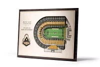 You the Fan Purdue Boilermakers 5-Layer StadiumViews 3D Wall Art