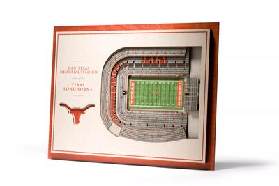 You the Fan Texas Longhorns 5-Layer StadiumViews 3D Wall Art