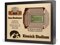 You the Fan Iowa Hawkeyes 25-Layer StadiumViews 3D Wall Art