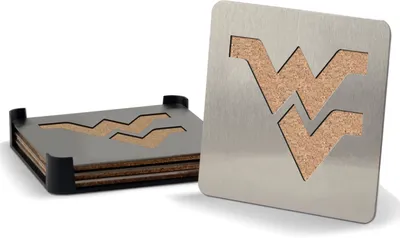 You the Fan West Virginia Mountaineers Coaster Set