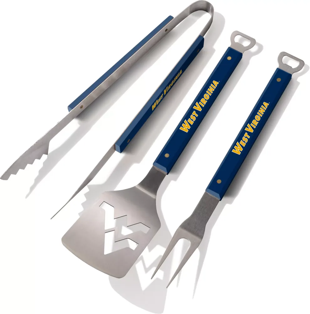 You the Fan West Virginia Mountaineers Spirit Series 3-Piece BBQ Set