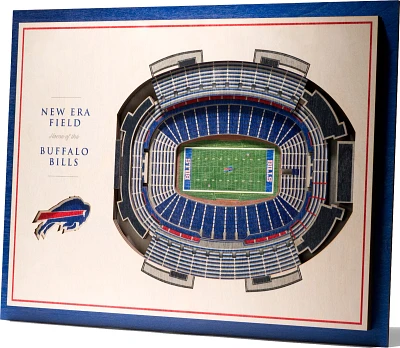 You the Fan Buffalo Bills 5-Layer StadiumViews 3D Wall Art