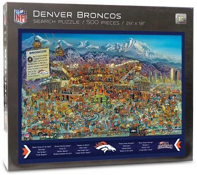 You the Fan Denver Broncos Find Joe Journeyman Puzzle