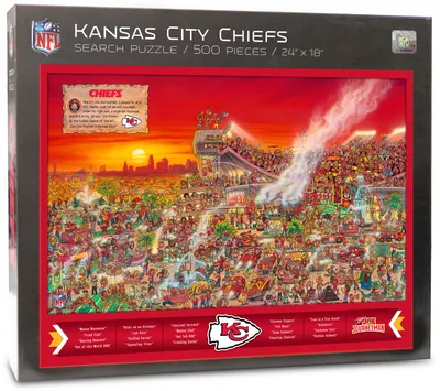 You the Fan Kansas City Chiefs Find Joe Journeyman Puzzle