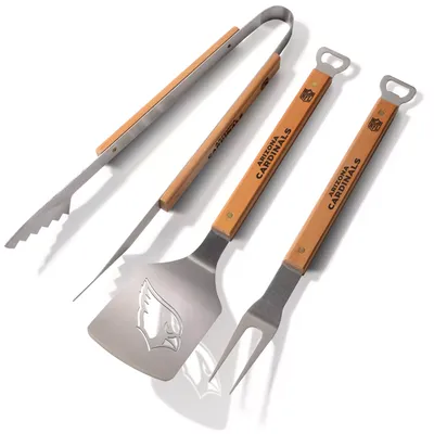 You the Fan Arizona Cardinals Classic Series 3-Piece BBQ Set