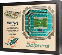 You the Fan Miami Dolphins 25-Layer StadiumViews 3D Wall Art