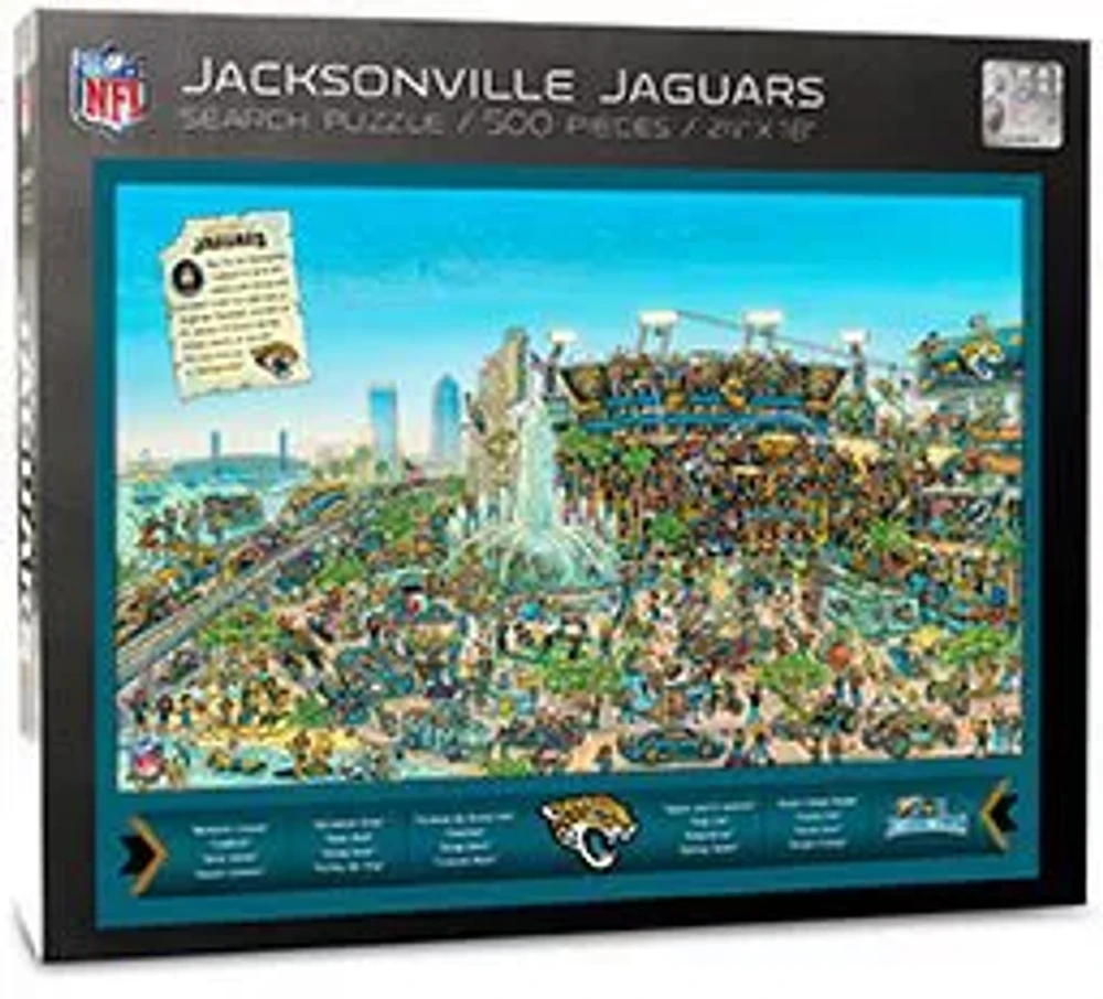 You the Fan Jacksonville Jaguars Find Joe Journeyman Puzzle