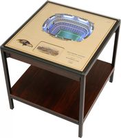 You The Fan Baltimore Ravens 25-Layer StadiumViews Lighted End Table