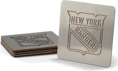 You the Fan New York Rangers Coaster Set