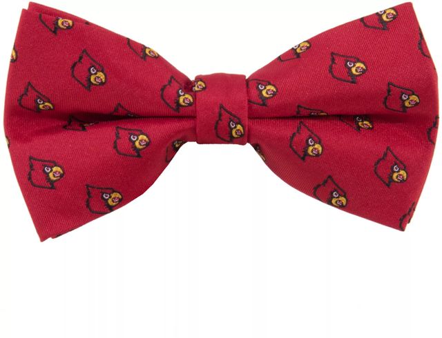 Eagles Wings Louisville Cardinals Checked Tie