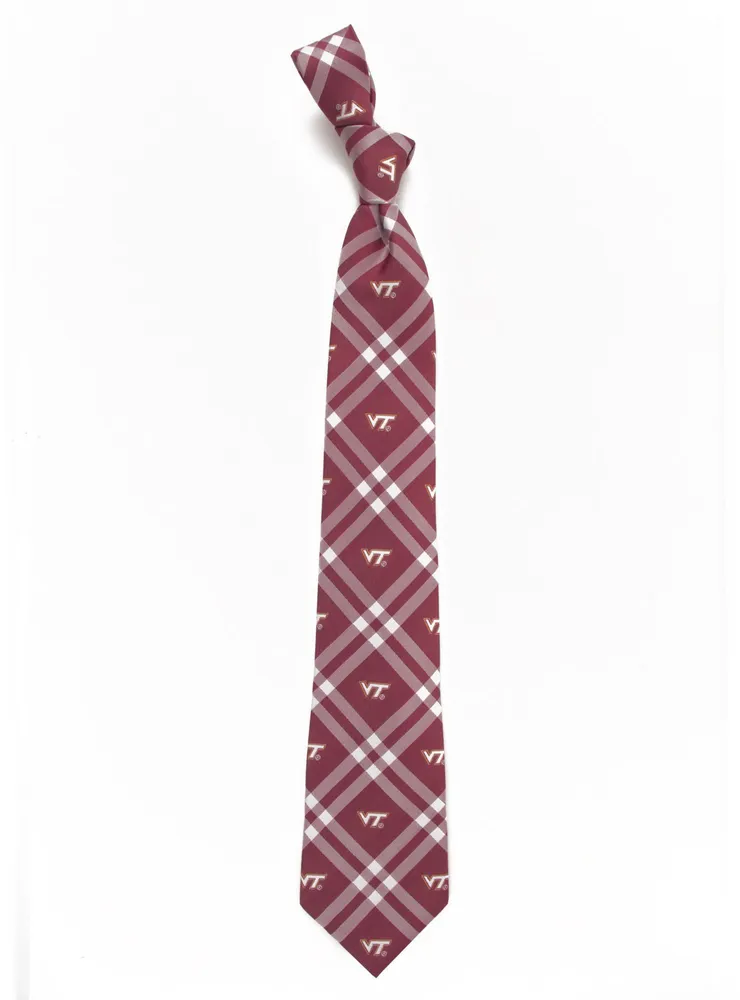 Eagles Wings Virginia Tech Hokies Woven Polyester Necktie