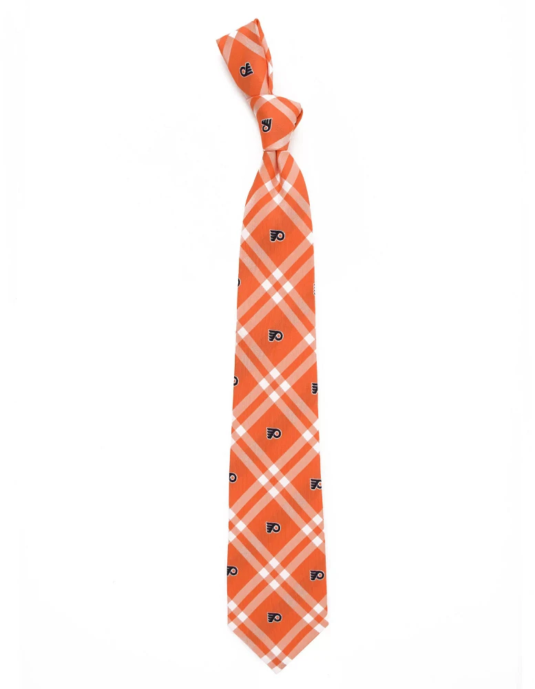 Eagles Wings Philadelphia Flyers Woven Polyester Necktie