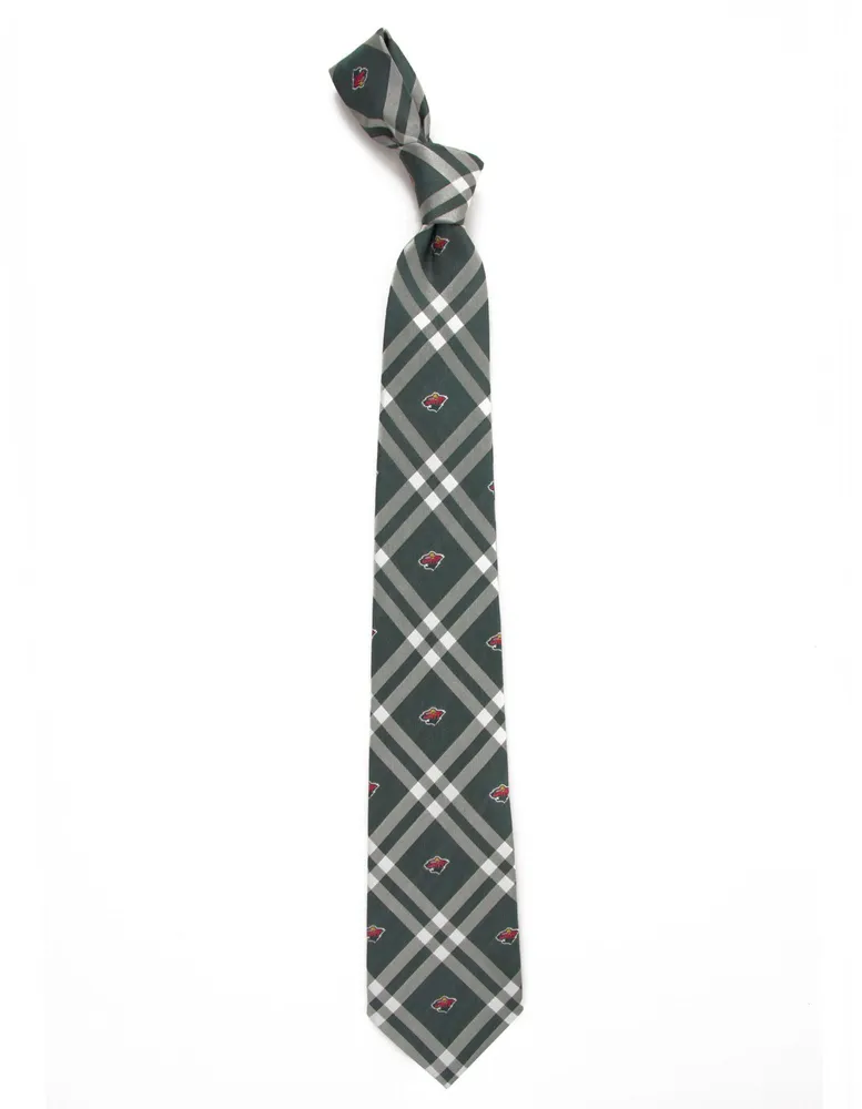 Eagles Wings Minnesota Wild Woven Polyester Necktie