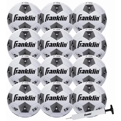 Franklin Competition 100 Soccer Ball with Pump Set