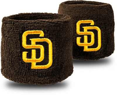 Franklin San Diego Padres Embroidered Wristbands