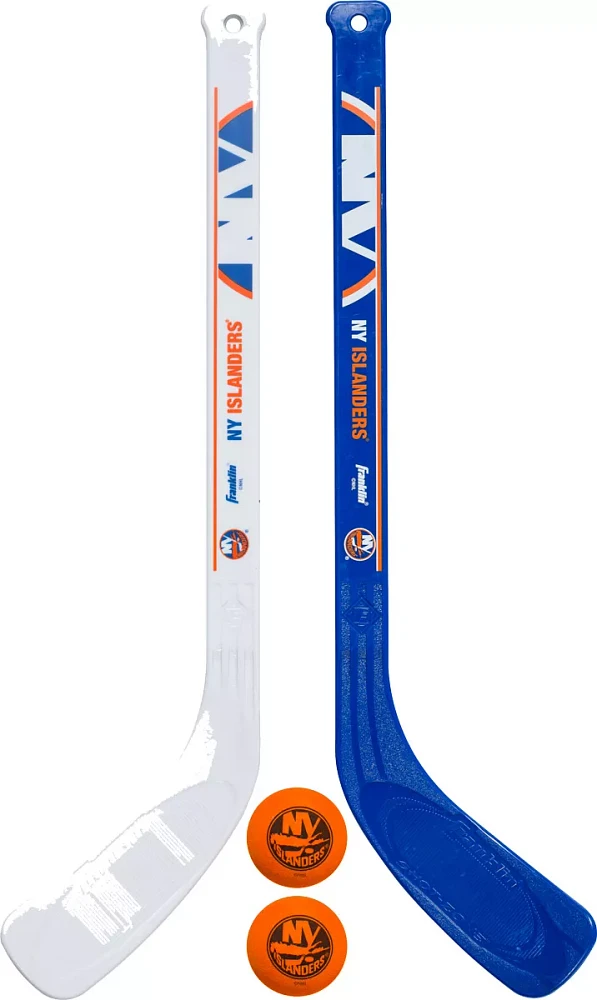 Franklin New York Islanders Mini Street Hockey Player Stick and Ball Set