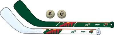 Franklin Minnesota Wild Mini Hockey Stick & Ball Set