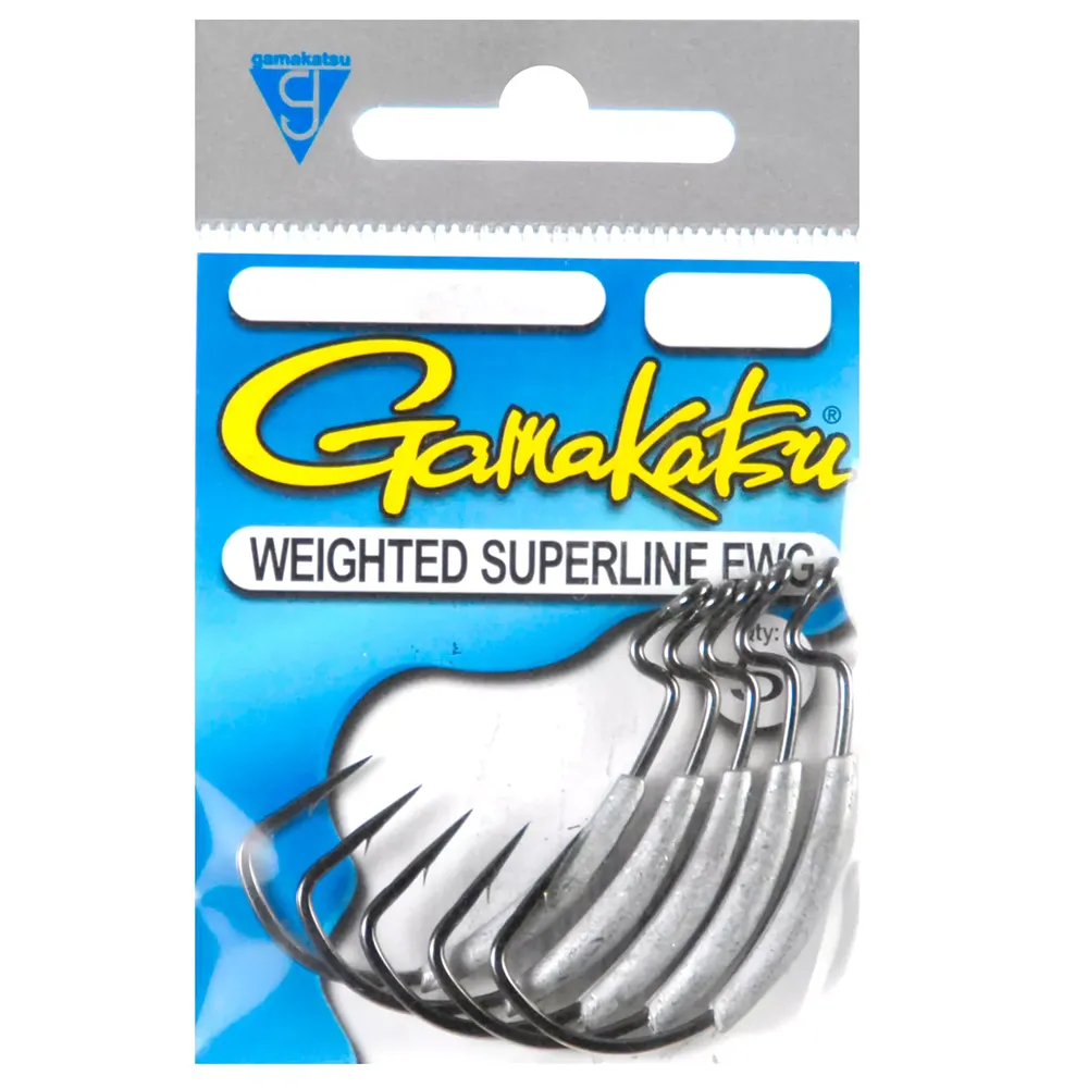 Dick's Sporting Goods Gamakatsu Weighted Superline EWG Worm Hook