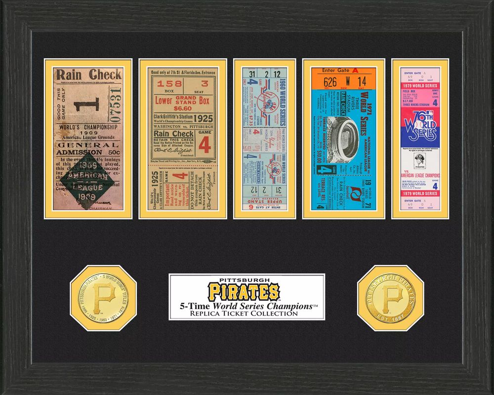 Atlanta Braves Highland Mint 4-Time World Series Champions 12'' x 15'' Gold  Coin & Ticket Collection