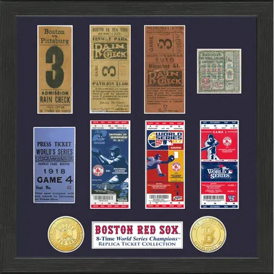 Highland Mint Boston Red Sox World Series Ticket Collection