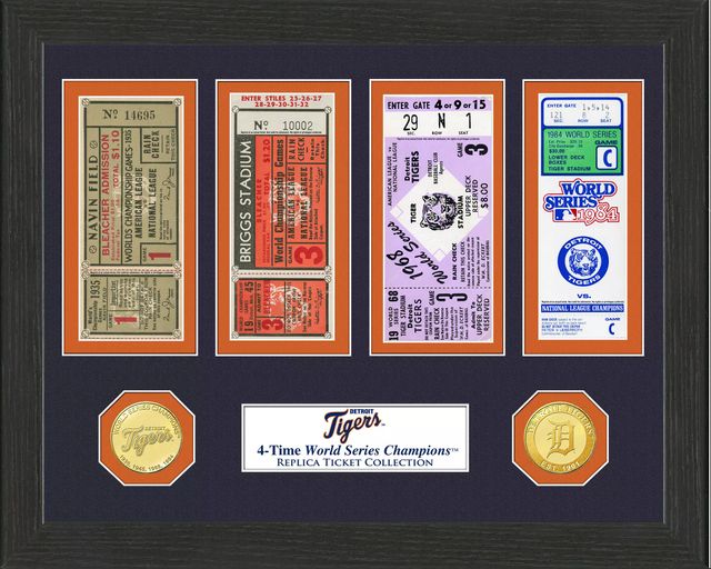 Atlanta Braves 4-Time World Series Champions 12 x 15 Ticket Collection