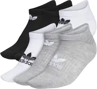 adidas Originals Women's Trefoil No Show Socks - 6 Pack