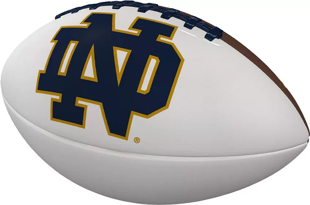 Logo Brands Notre Dame Fighting Irish Official-Size Autograph Football