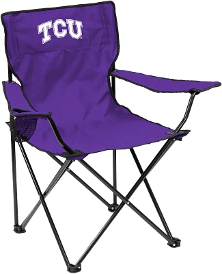 Logo Brands TCU Horned Frogs Team-Colored Canvas Chair