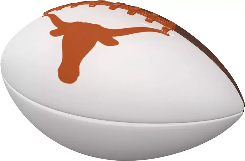 Logo Brands Texas Longhorns Official-Size Autograph Football