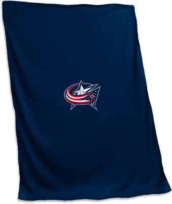 Logo Brands Columbus Blue Jackets 54'' x 84'' Sweatshirt Blanket