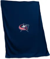 Logo Brands Columbus Blue Jackets 54'' x 84'' Sweatshirt Blanket