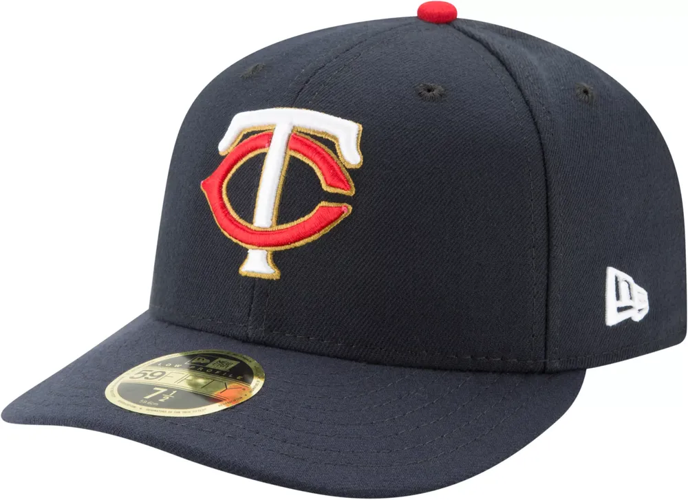 New Era Men's Minnesota Twins 59Fifty Alternate Navy Low Crown Fitted Hat