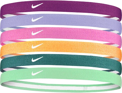 Nike Girls' Swoosh Sport 2.0 Headbands – 6-Pack