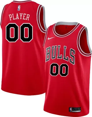 Nike Men's Full Roster Chicago Bulls Red Dri-FIT Swingman Jersey