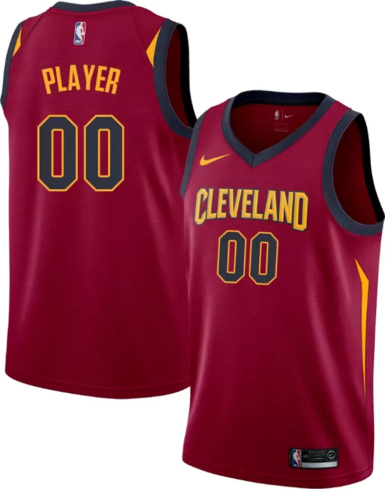 Nike Men's Full Roster Cleveland Cavaliers Red Dri-FIT Swingman Jersey