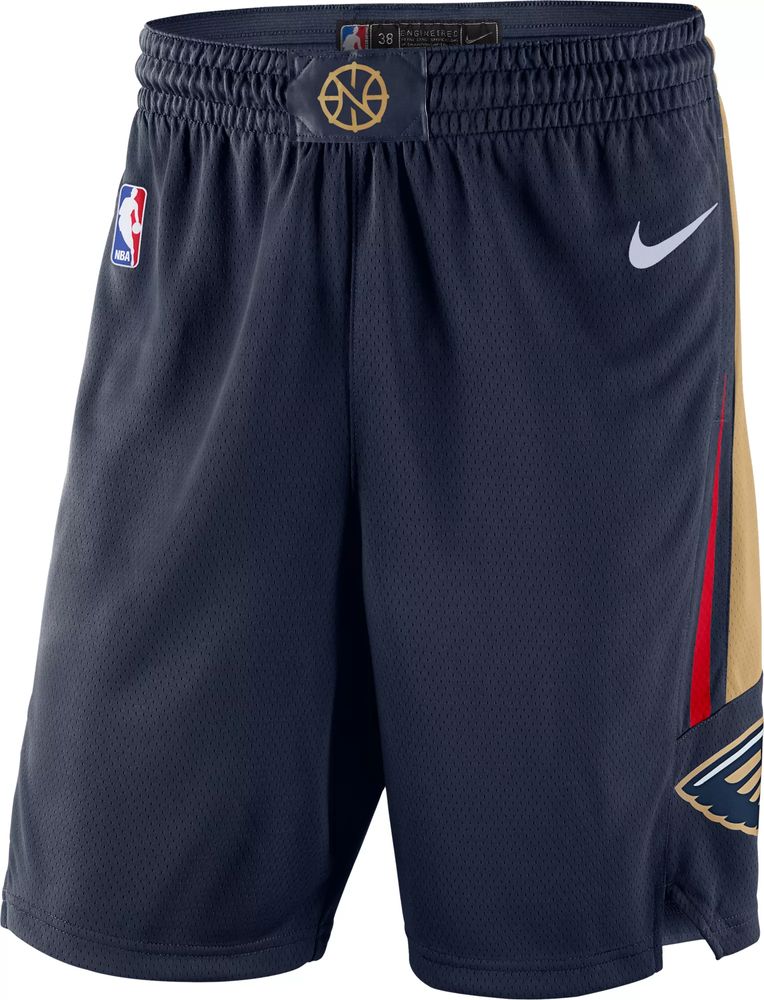 Philadelphia 76ers Nike 2021/22 City Edition Swingman Shorts - Navy