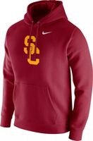 Nike Men's USC Trojans Cardinal Club Fleece Pullover Hoodie