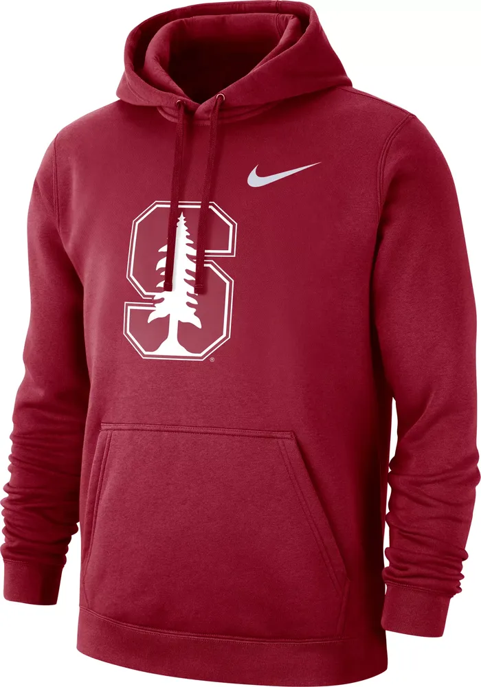 Nike Men's Stanford Cardinal Club Fleece Pullover Hoodie
