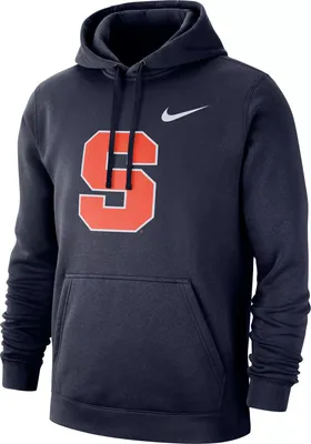 Nike Men's Syracuse Orange Blue Club Fleece Pullover Hoodie