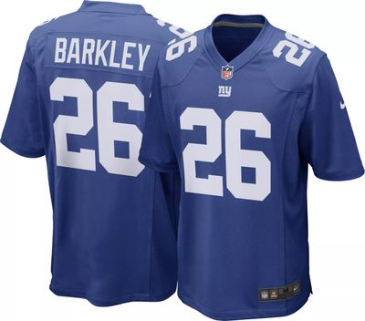 Nike Men's New York Giants Saquon Barkley #26 Royal Game Jersey