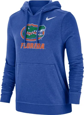 Nike Women's Florida Gators Blue Club Fleece Pullover Hoodie