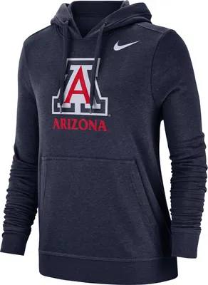 Nike Women's Arizona Wildcats Navy Club Fleece Pullover Hoodie