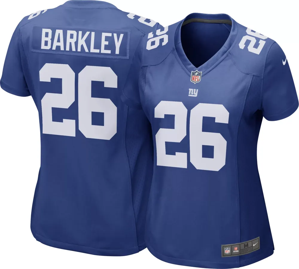 Nike Women's New York Giants Saquon Barkley #26 Royal Game Jersey