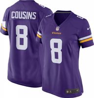 Nike Men's Minnesota Vikings Kirk Cousins #8 Purple Game Jersey