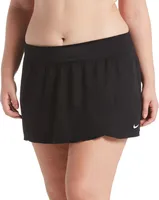 Nike Women's Plus Solid Swim Skirt