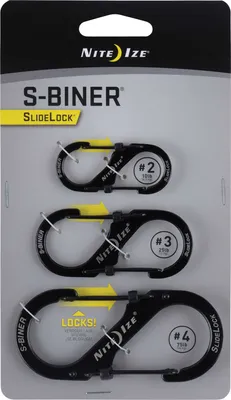Nite Ize S-Biner SlideLock Carabiner 3 Pack