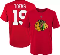 NHL Youth Chicago Blackhawks Jonathan Toews #19 Red Player T-Shirt